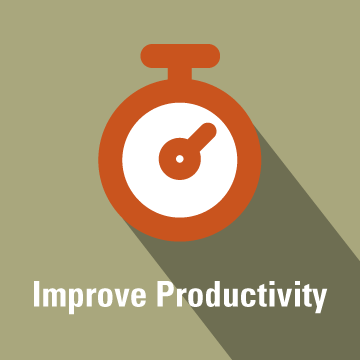 How do I improve productivity?